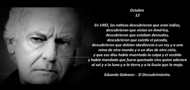Eduardo Galeano 12 de Octubre, el descubrimiento.jpg